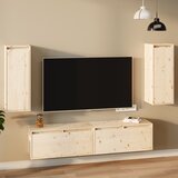vidaXL Zidni ormarići 2 kom 30 x 30 x 80 cm od masivne borovine Cijene