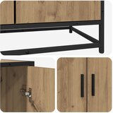  Kreveta Hrast artisan 134 x 35 x 76 cm Konstruirano drvo | shoptok.hr