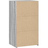 vidaXL Komoda siva boja hrasta 50x41x93 cm konstruirano drvo | shoptok.hr