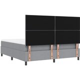  Krevet s opruga kutije Svijetlo siva 180 x 200 cm tkanina | shoptok.hr