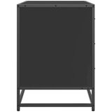  Ormar s ladicama crni 70x41x56 cm izrađeno drvo | shoptok.hr