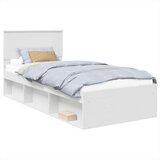  Okvir za krevet Bijelo 90 x 190 cm Konstruirano drvo | shoptok.hr