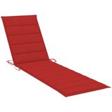 vidaXL Jastuk za ležaljku crveni 200 x 50 x 3 cm od tkanine Oxford | shoptok.hr