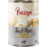 Purizon Ekonomično pakiranje Single Meat 12 x 400 g - Piletina s cvijetom kamilice | shoptok.hr