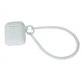 INF Silicone Protective Case with Hand Strap for Apple AirPods 1/2 - White, (5000158030) Cene