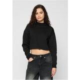 Urban Classics Women's Cropped Oversized Sweat High Neck Crew Black Cijene