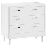 Vipack Bijela dječja komoda od masivne bukve 100x95x55 cm Forrest – | shoptok.hr