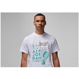 Nike Majice s kratkimi rokavi Air Jordan Brand Graphic Crew Bela | Shoptok.si