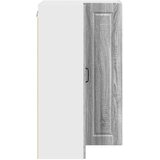  Zidni kutni ormar Siva Sonoma 57 x 57 x 100 cm | shoptok.hr