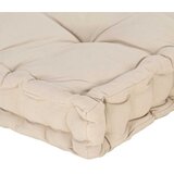  Paletni podni jastuk pamučni 120 x 40 x 7 cm bež | Eponuda.ba