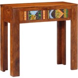 vidaXL Konzolni stol 80x35x75 cm puno drvo bagrem | shoptok.hr