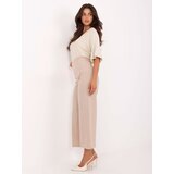 RUE PARIS Trousers-IT-SP-FL9068.96-beige | Shoptok.si