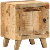  Noćni ormarić 2 kom 40x32x46 cm puno drvo grubo mango | shoptok.hr