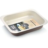 Mondex Delicate Reliefni Pladenj 29X22Cm Non-Stic Caffe Creme Cookini, (21567613) Cene