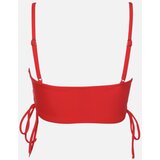 Trendyol Red Pleated Bikini Top | Shoptok.si