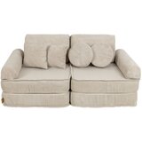 MeowBaby pocket sofa plus, 120x25x60cm, aesthetic, ecru, (21510698) Cene