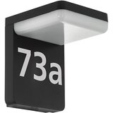 Eglo Amarosi vanjska/zidna, led, 11w, 1200lm, sa brojem, alu/crna | shoptok.hr