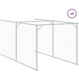  Kućica za pse s krovom antracit 117x1017x123 cm pocinčani čelik | shoptok.hr