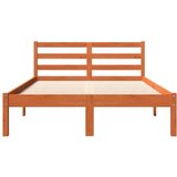 vidaXL Okvir kreveta voštano smeđi 120 x 200 cm od masivne borovine | shoptok.hr
