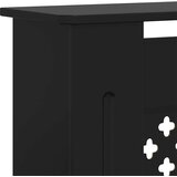  Pokrov za radijator MDF crni 205 cm | shoptok.hr
