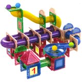 Lean_Toys Dirkalna steza za žoge, magnetne kocke | Shoptok.si