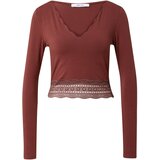 About you Majica 'Manuela' rjava | Shoptok.si
