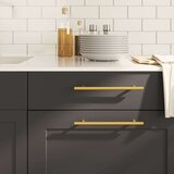  Ručke za ormarić 20 kom zlatne 192 mm od nehrđajućeg čelika | shoptok.hr
