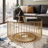 MID.YOU KLUBSKA MIZA, zlate barve | Shoptok.si