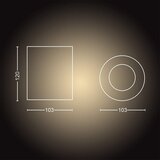 Philips LED prigušiva spot svetlo Hue PILLAR 1xGU10/4,2W/230V crna | Eponuda.com