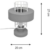  Stona lampa VOLTA 1xE27/15W/230V siva | Eponuda.com