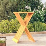 vidaXL Zložljiv stolček 40x32,5x70 cm trdna tikovina Cene
