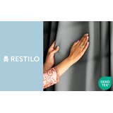 Restilo zasłona BLACKOUT kolor szary szarfa upinająca styl klasyczny taśma materiał blackout 140x230 | shoptok.hr