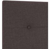  Postelja Temno Rjava 120x200 cm Tkanina, (22049372) | Shoptok.si