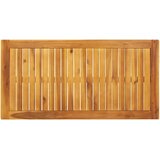  Vrtni blagovaonski stol 110 x 55 x 75 cm masivno bagremovo drvo | shoptok.hr