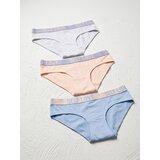 Sinsay Pamučni Hipster Gaćice s Natpisom, 3 kom | shoptok.hr