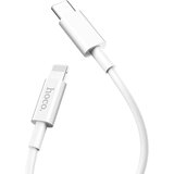 hoco. Podatkovni kabel Swift PD (X36) – USB Type-C na Lightning, 18W, 3A, 1.0m – bel | Shoptok.si