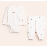 VAUVA dvodelni Set2 od pamuka: pantalone i bodi dugih rukava - srce | Eponuda.com