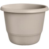  Cvetlični lonec amiga rund - gobasto bež - 47 cm | Shoptok.si