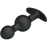 Pretty Love 2019 Silicone Anal Balls 4.05 Inch Black | shoptok.hr