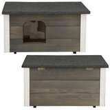  Dh001 siva kućica za pse "s" | shoptok.hr