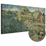  Slika - Vincent Van Gogh – Field with Wheat Stacks 120x60 Premium Print | shoptok.hr