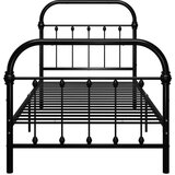  Za krevet crni metalni 90 x 200 cm | shoptok.hr