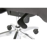 eurokraft pro Udoben vrtljiv stol, z mrežastim naslonjalom za hrbet, višina naslonjala za hrbet 600 mm, modra prevleka | Shoptok.si