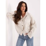 RUE PARIS Shirt-IT-KS-FL9273.86-light beige | Shoptok.si