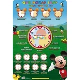 LAMINA DIDACTICA PORTUGUES QUE HORAS SAO? KLUBSKA HIŠA MICKEY, (21026516)