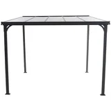 SUNFUN paviljon od aluminija cipar (d x š: 300 x 300 cm, antracit)