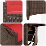  Ležaljka u vrtu 56 x 60 x 112 cm čelik | shoptok.hr