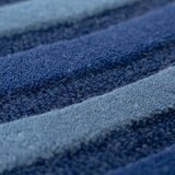 Flair Rugs Tamno plavi ručno rađen vunen tepih 200x290 cm Conway Retro – | shoptok.hr