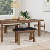  Jastučić za klupu Umjetna koža Crna Dubina 35 cm | shoptok.hr