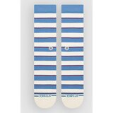 Stance Striped It Crew Socks capriblue | Shoptok.si